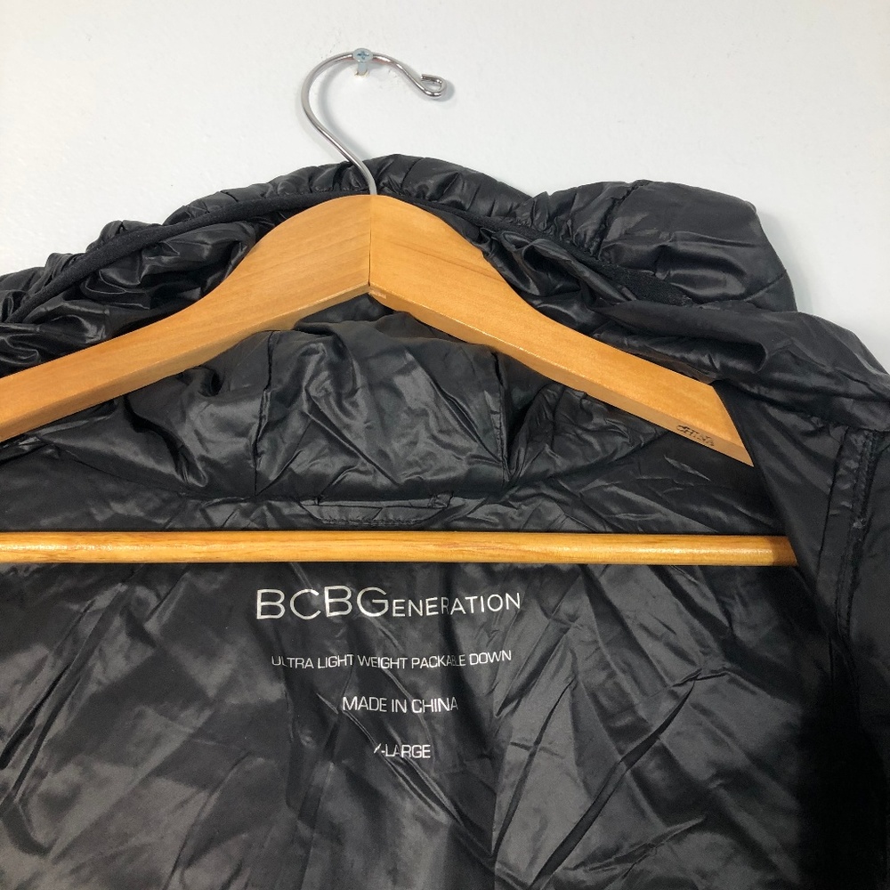 Bcbgeneration Ultralight Puffer Down Jacket- Xl - image 3